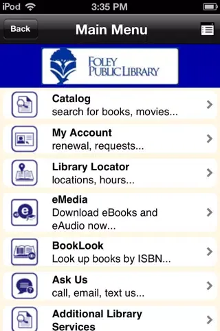 Foley Public Library Mobile应用截图