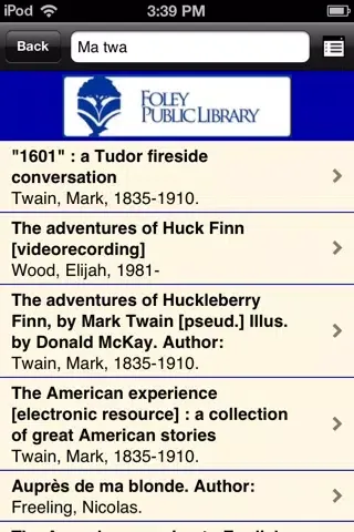 Foley Public Library Mobile应用截图