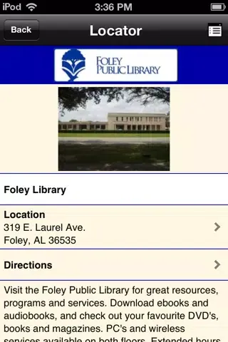 Foley Public Library Mobile应用截图