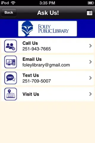Foley Public Library Mobile应用截图