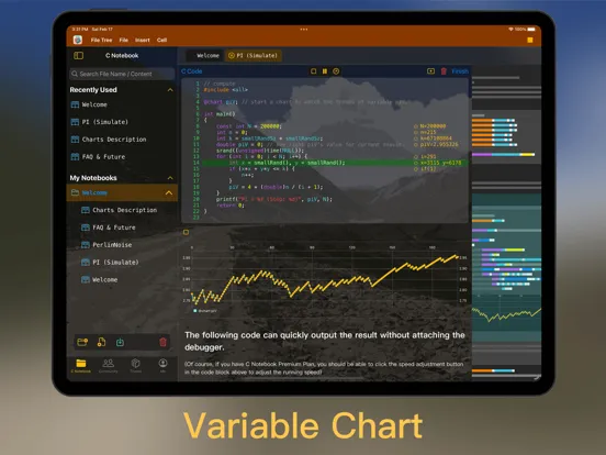 C Notebook iPad  Screenshots