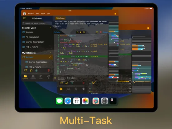 C Notebook iPad  Screenshots