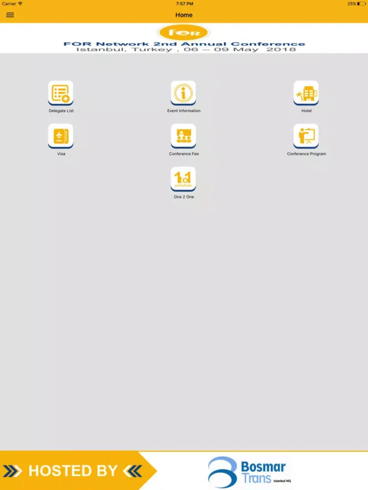 For Network Event iPad 應用截圖