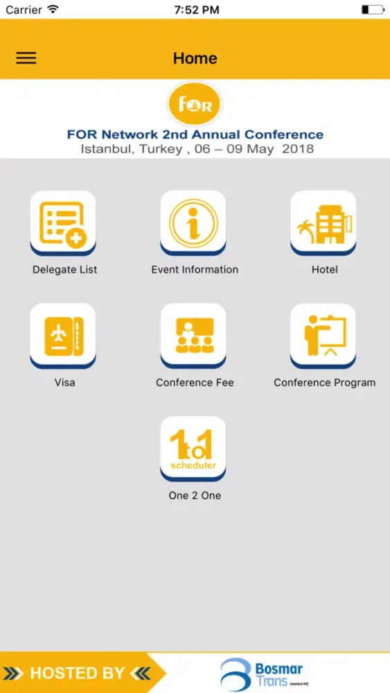For Network Event應用截圖