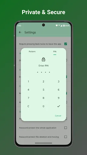 Screenshot di Fossify File Manager