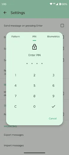 Screenshot di Fossify SMS Messenger