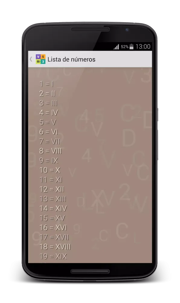 Tangkapan layar Roman Numerals Converter