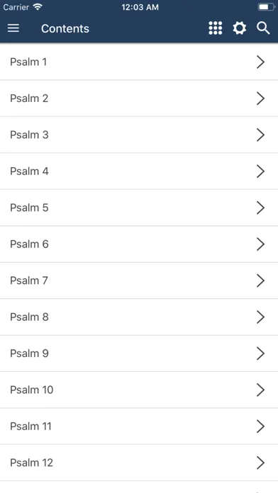 Screenshot di Sing Psalms