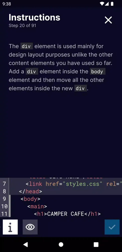 freeCodeCamp Screenshots