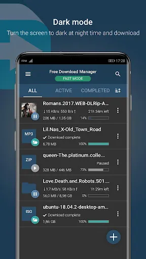 Capturas de pantalla de Free Download Manager - FDM