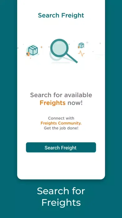 Capturas de tela do Freights - Exchange Platform