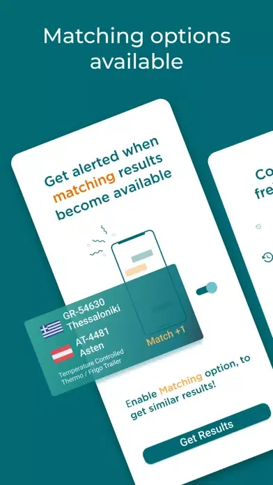 Capturas de tela do Freights - Exchange Platform