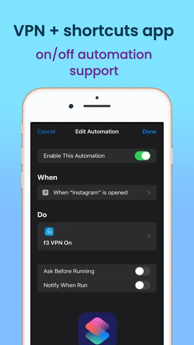 Ảnh chụp màn hình của f3 vpn - simple VPN