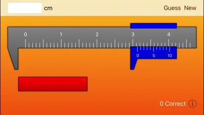 Vernier Caliper Simulator Screenshots