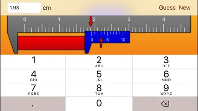 Vernier Caliper Simulator Screenshots