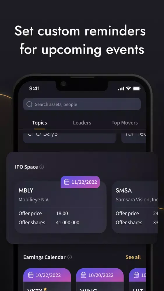 Tangkapan layar Front: All Assets, One App