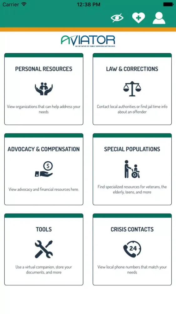 Screenshot di AVIATOR by Family Services