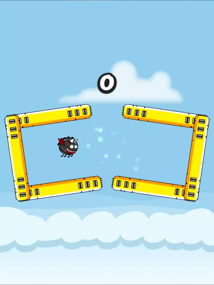 Capturas de pantalla de Fleeing Monster : The New Flappy Games Games To Play iPad 