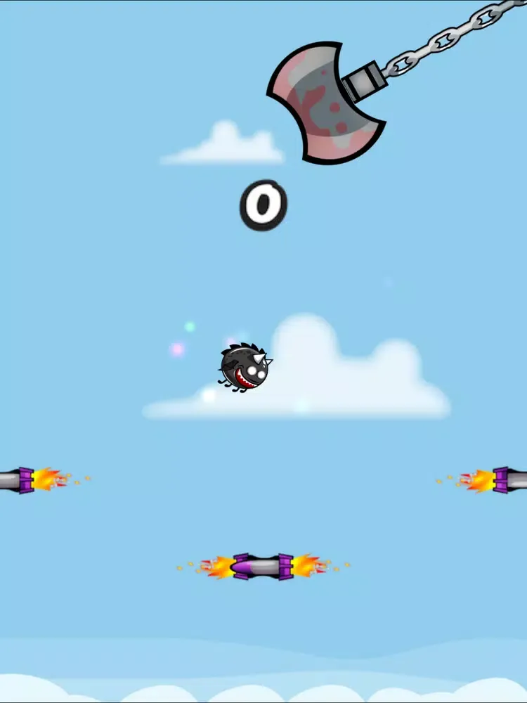 Capturas de pantalla de Fleeing Monster : The New Flappy Games Games To Play iPad 