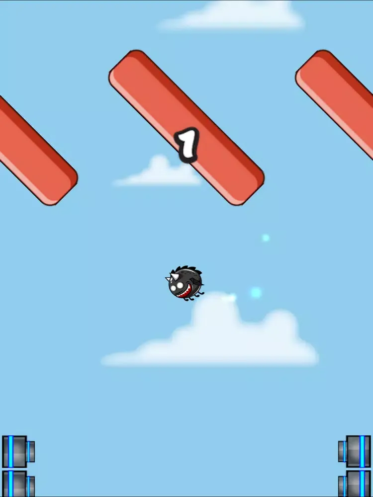 Capturas de pantalla de Fleeing Monster : The New Flappy Games Games To Play iPad 
