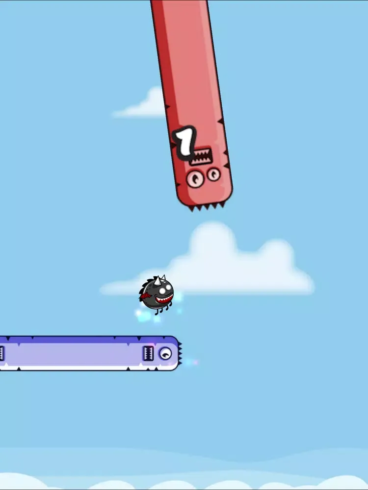 Capturas de pantalla de Fleeing Monster : The New Flappy Games Games To Play iPad 