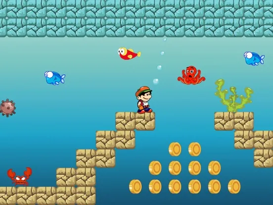 Nob's World : Super Adventure iPad  스크린샷
