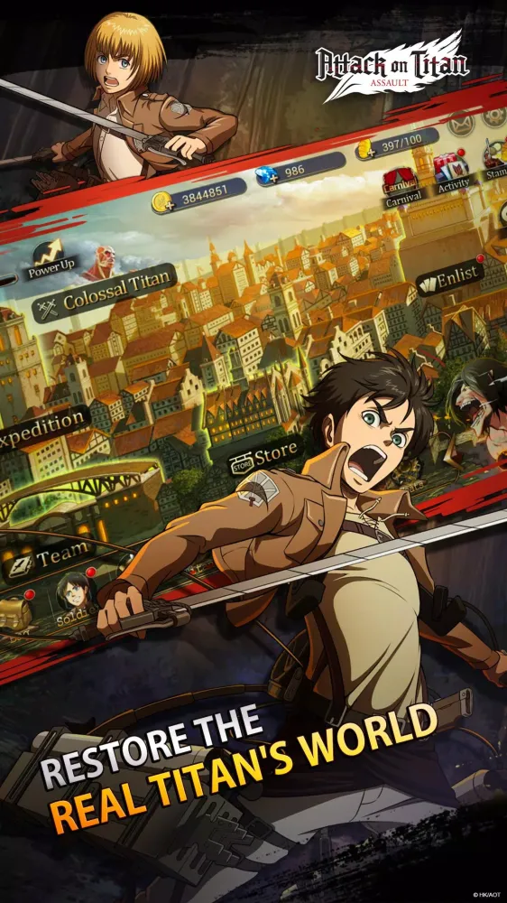 Attack on Titan: Assault应用截图