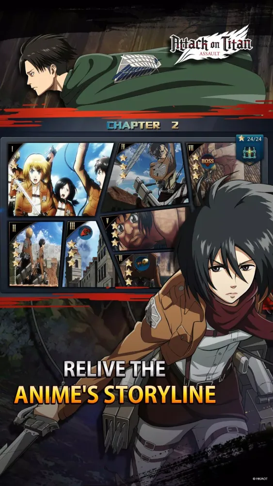 Attack on Titan: Assault应用截图