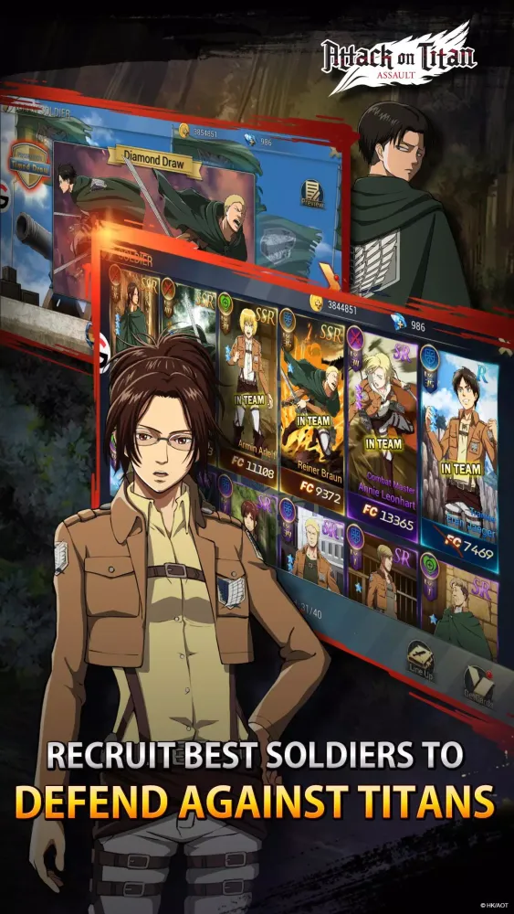 Attack on Titan: Assault应用截图