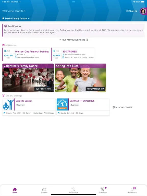 صور Gaston County Family YMCA. iPad 