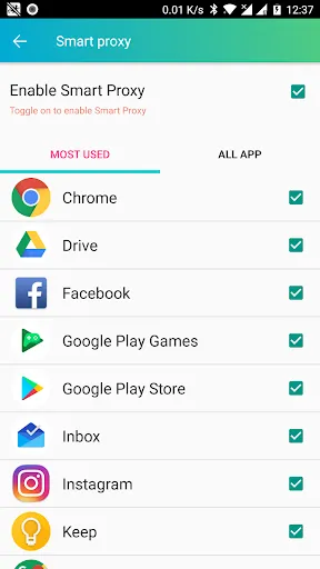 GeckoVPN Unlimited Proxy VPN应用截图