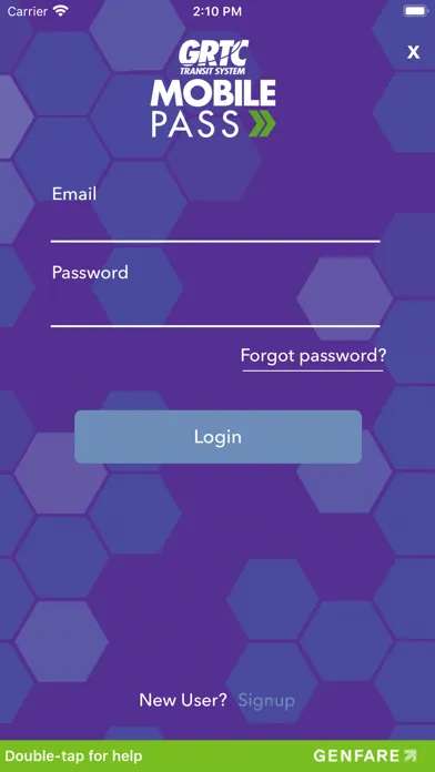 GRTC Mobile app سکرین شاٹس