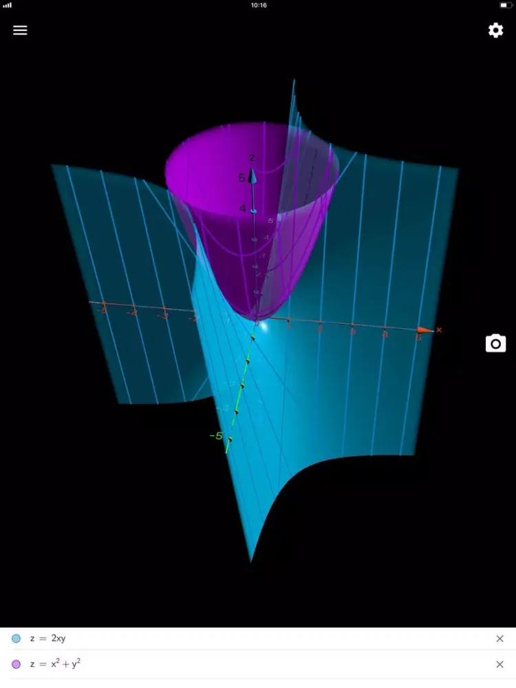 GeoGebra Augmented Reality iPad  स्क्रीनशॉट