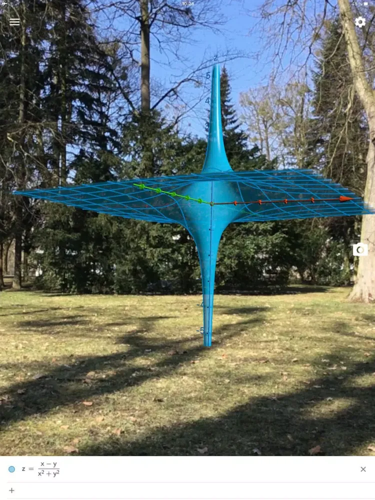 GeoGebra Augmented Reality iPad  स्क्रीनशॉट