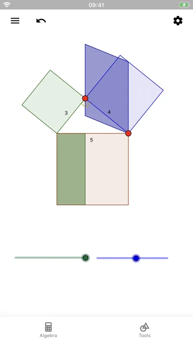Скриншоты GeoGebra Geometry