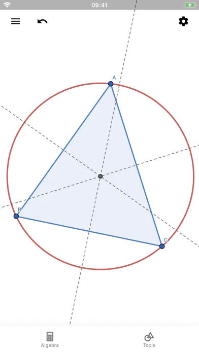 Скриншоты GeoGebra Geometry