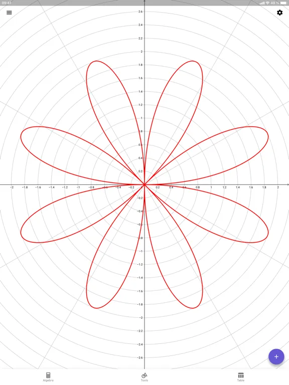 Captures d'écran de GeoGebra Graphing Calculator iPad 