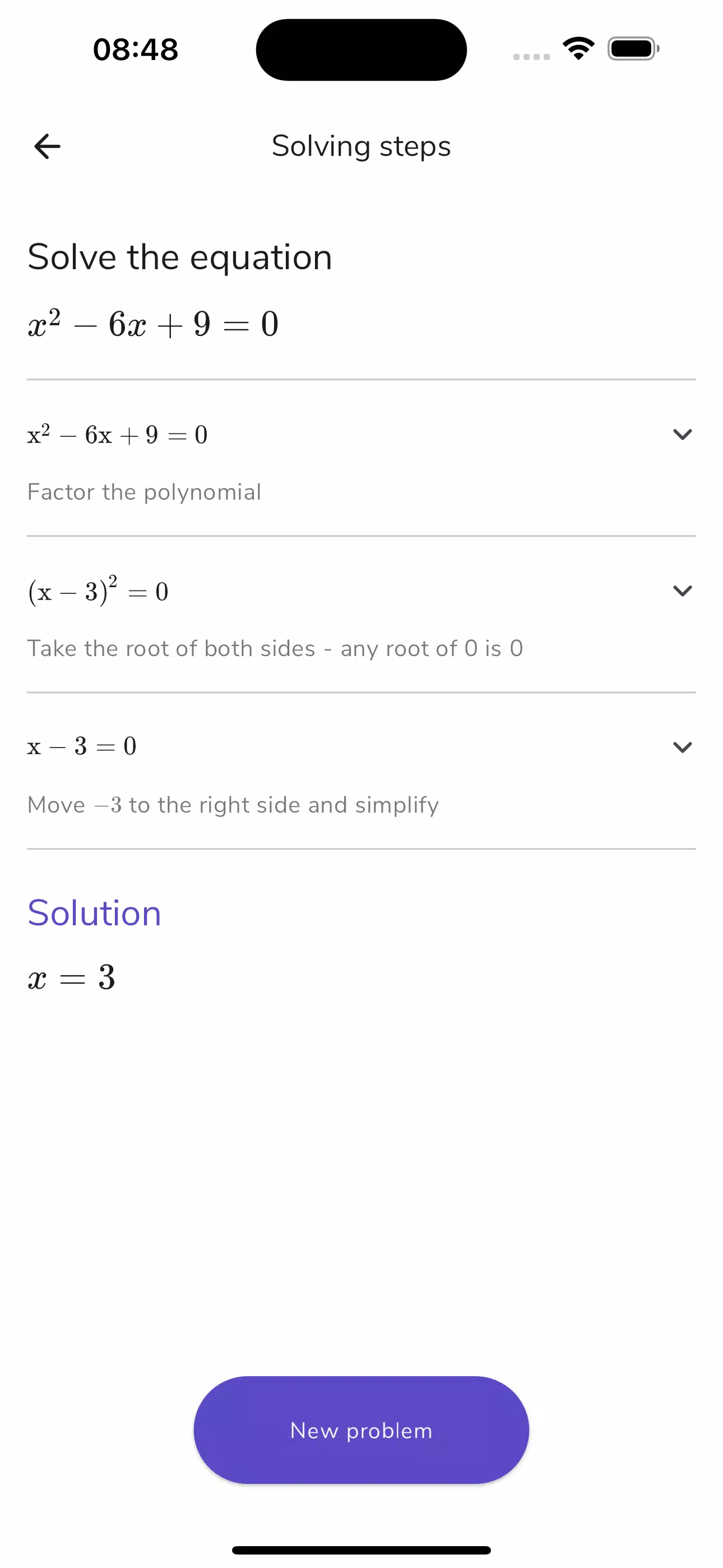 GeoGebra Math Solverのアプリスクリーンショット3