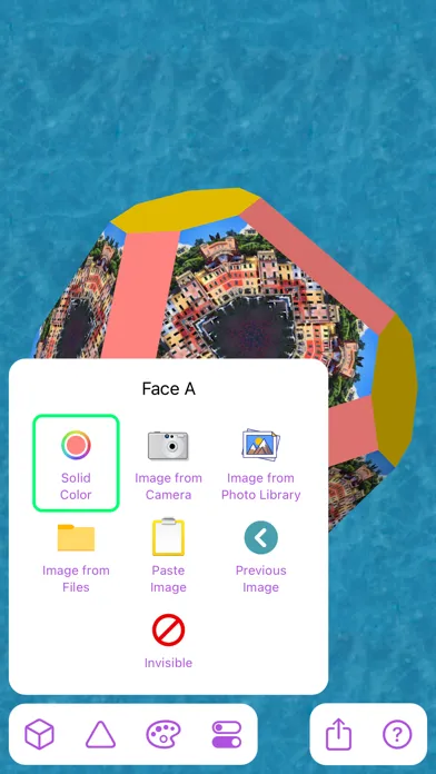 Capturas de tela do KaleidoTile