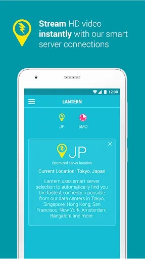 Lantern VPN - Safe & Fast VPN Screenshots