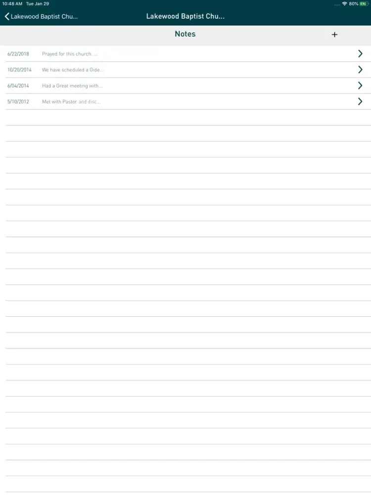 تصاویر TGI Church iPad 