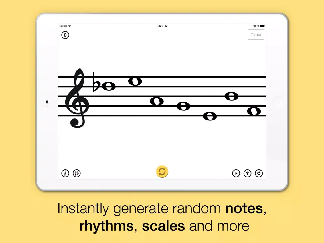 Giraffe Music: Notes, Rhythms, Scales & More iPad  Screenshots