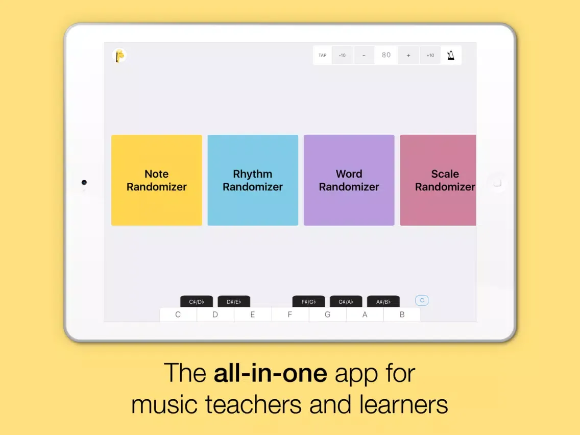 Giraffe Music: Notes, Rhythms, Scales & More iPad  Screenshots