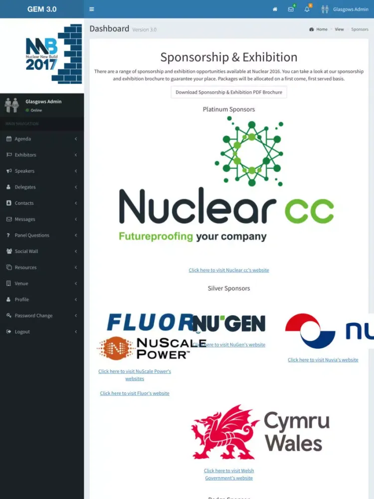 Nuclear New Build 2017 Event App iPad 應用截圖