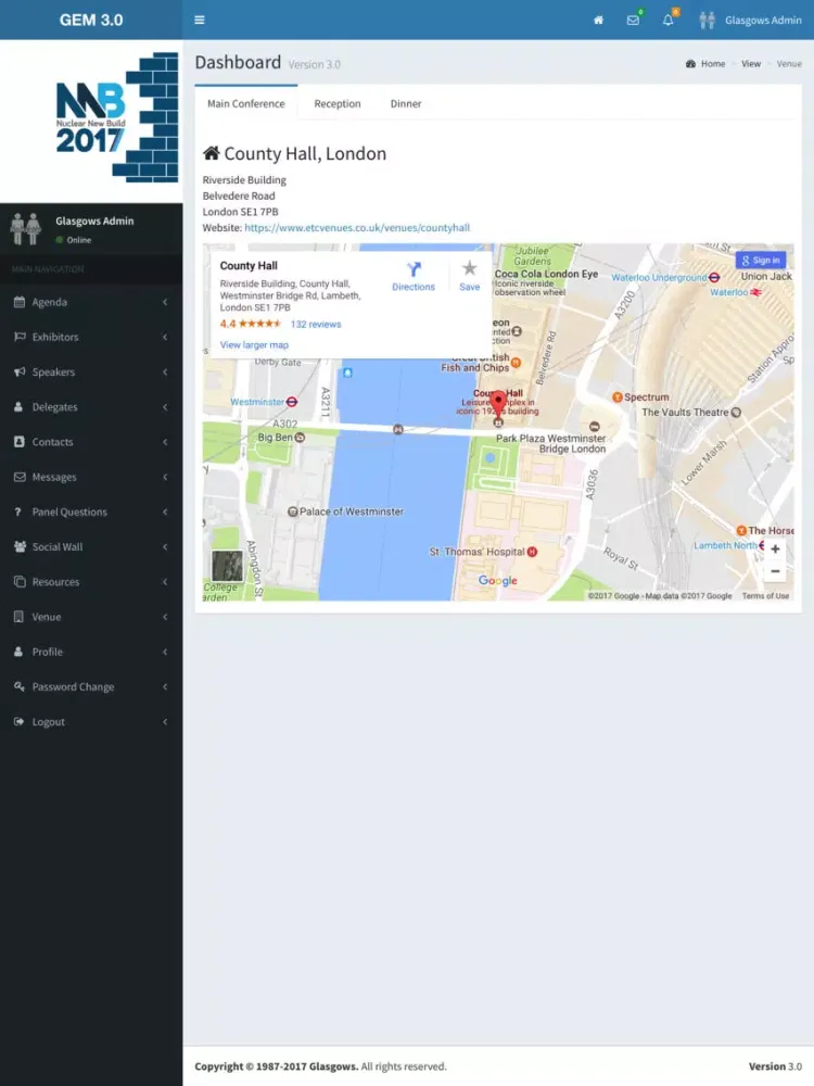 Nuclear New Build 2017 Event App iPad 應用截圖