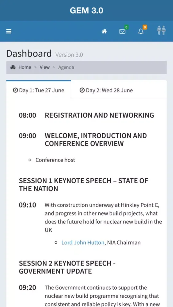 Nuclear New Build 2017 Event App應用截圖