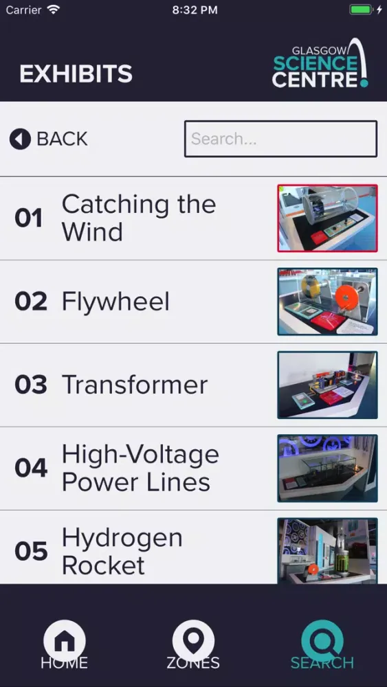 Screenshot di Glasgow Science Centre BSL App