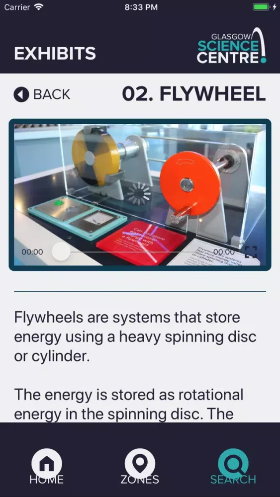 Screenshot di Glasgow Science Centre BSL App