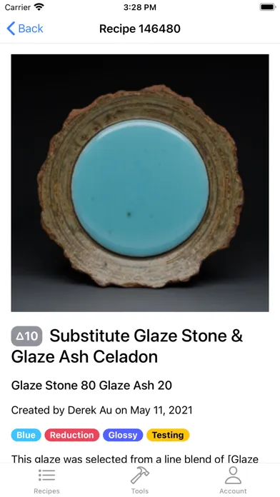 Ảnh chụp màn hình của Glazy App