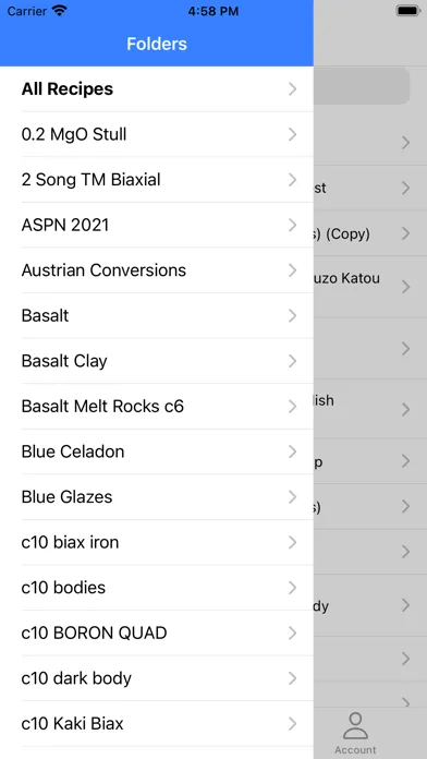 Ảnh chụp màn hình của Glazy App